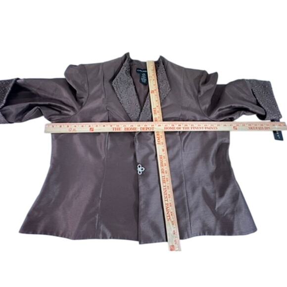 NWT! "CACHET" 2 PC Emb. Beaded Formal Dress SZ 24W Grandma Mother Of The Bride - Picture 16 of 16